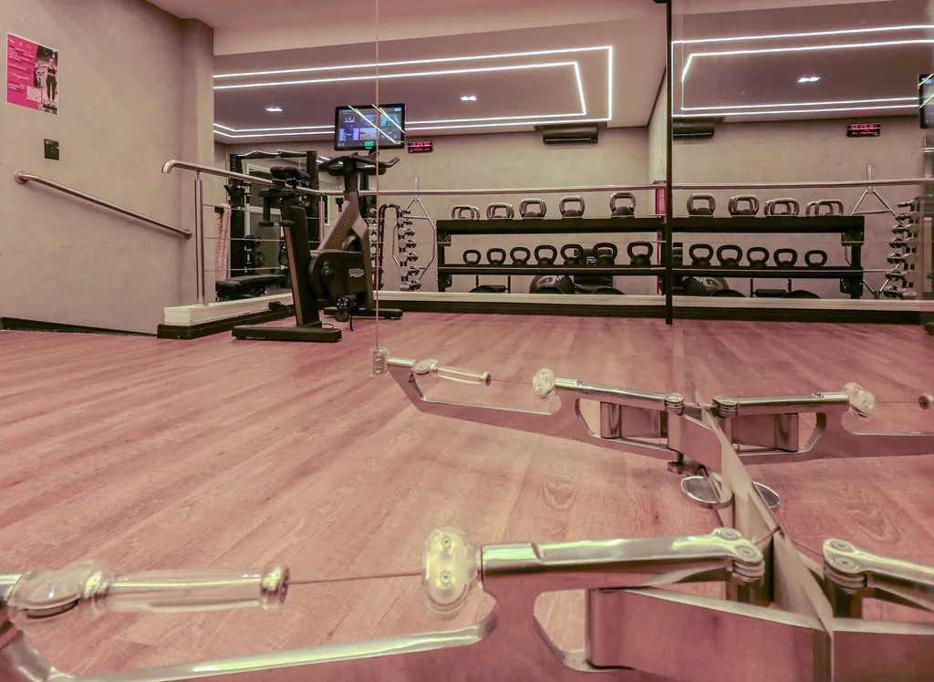 Studio PinkFit, Espaço funcional